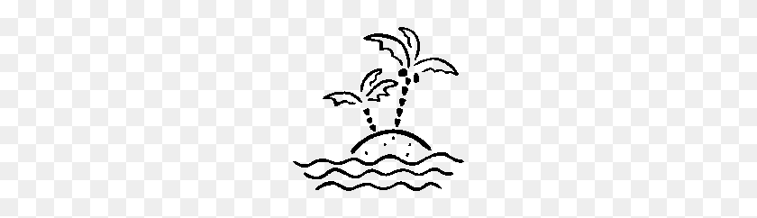 190x182 Ocean Clipart Black And White - Seahorse Black And White Clipart