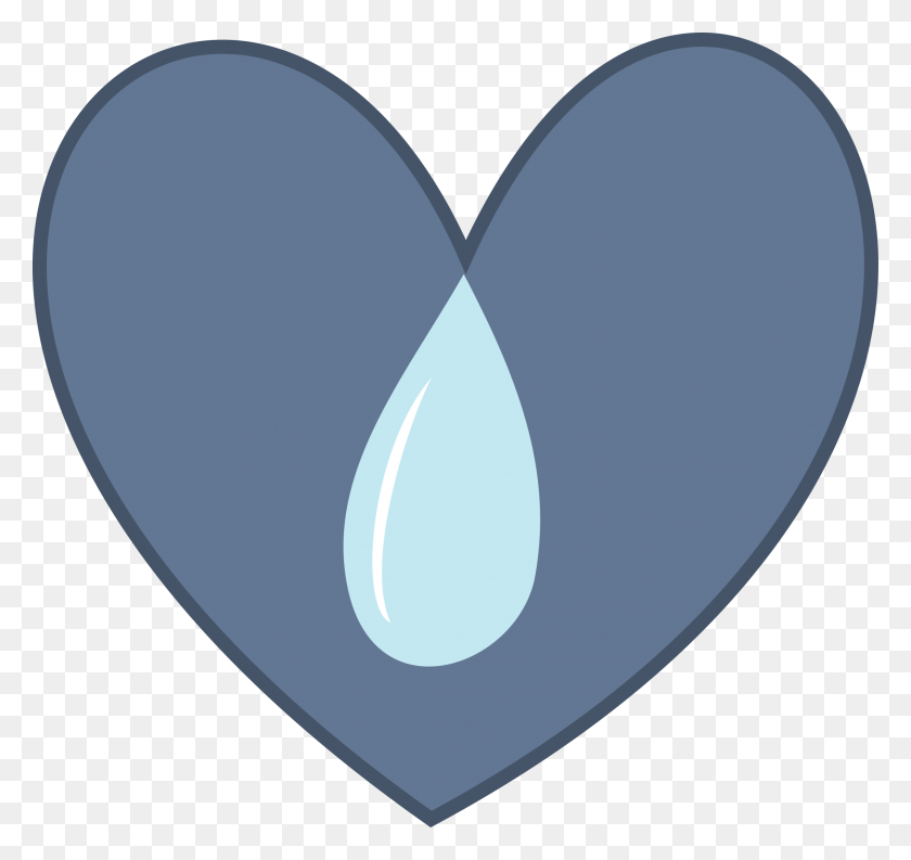 2149x2022 Ocean Heart Clipart - Blue Heart Clipart