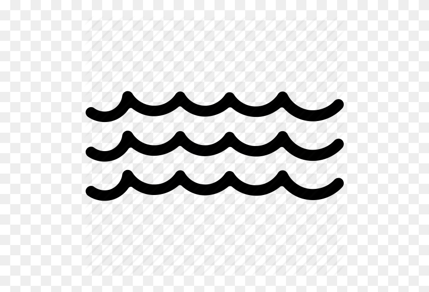 512x512 Ocean, Ocean Waves, Sea Waves, Water, Water Waves Icon - Ocean Waves PNG
