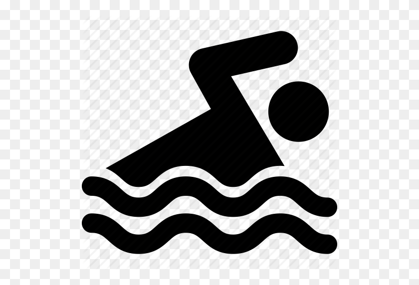 512x512 Ocean, Pool, Swim, Swimmer, Swimming, Water Icon - Swimmer PNG