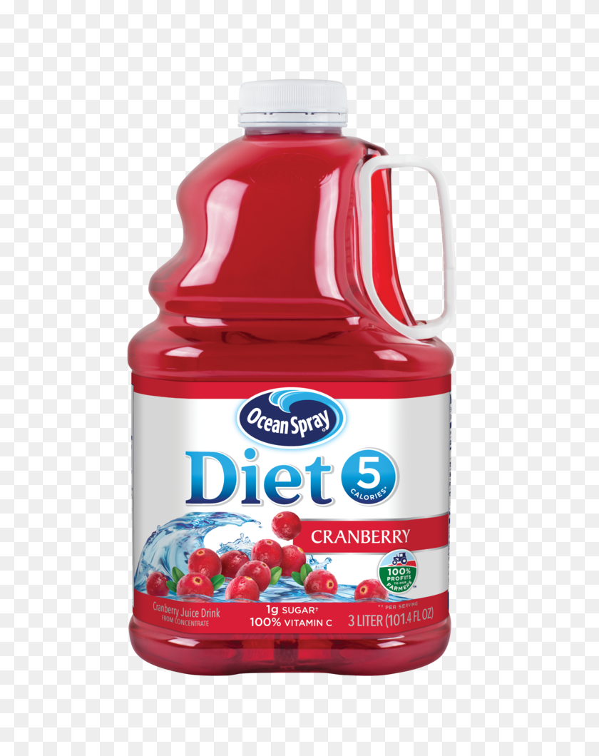 750x1000 Ocean Spray Diet Juice, Cranberry, Fl Oz, Count - Ocean Spray Logo PNG