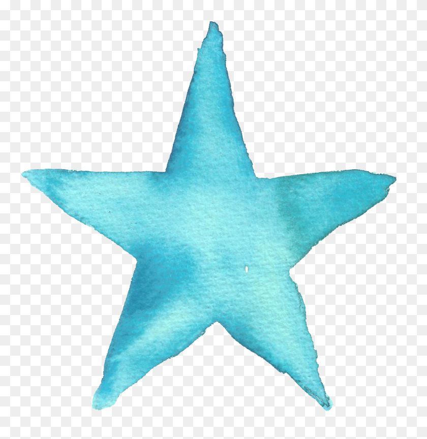 1024x1056 Ocean Stars Transparent Decorative Free Png Download Png Vector - Glitter Star PNG