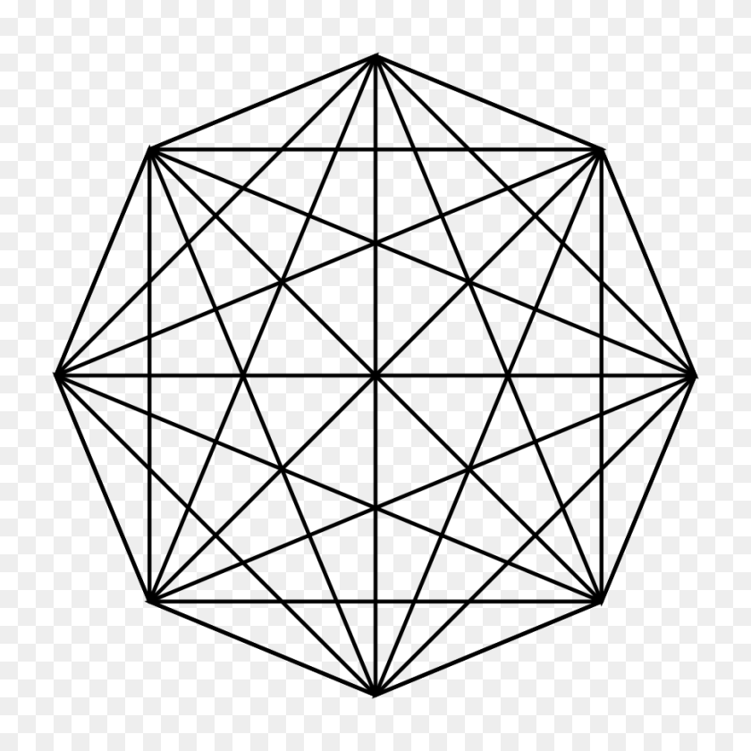900x900 Octagon Connections Png Large Size - Octagon Clipart
