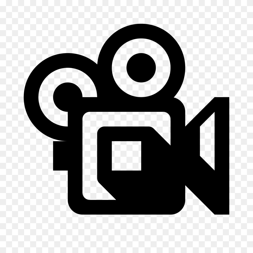 2000x2000 Octicons Device Camera Video - Movie Camera PNG