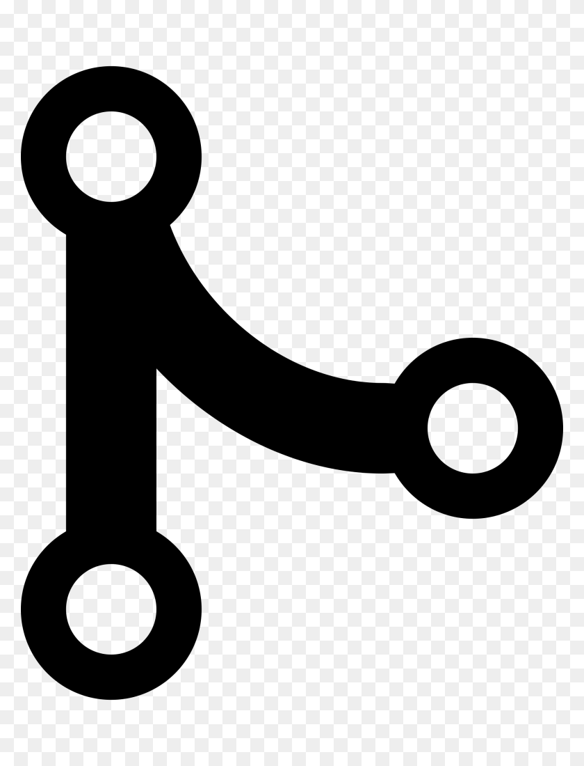 2000x2667 Octicons Git Merge - Логотип Github В Формате Png
