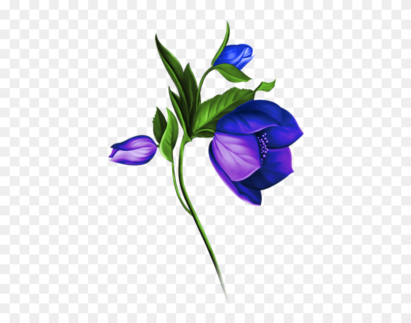 416x600 Архив Октября Свет Клип Арту Цветочные Принты Рамки - Фиолетовый Цветок Клипарт