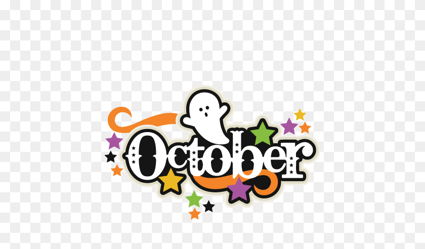 432x432 October Clipart - October Calendar Clipart