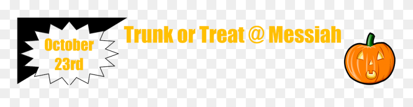 1020x207 October Trunk Or Treat - Trunk Or Treat PNG