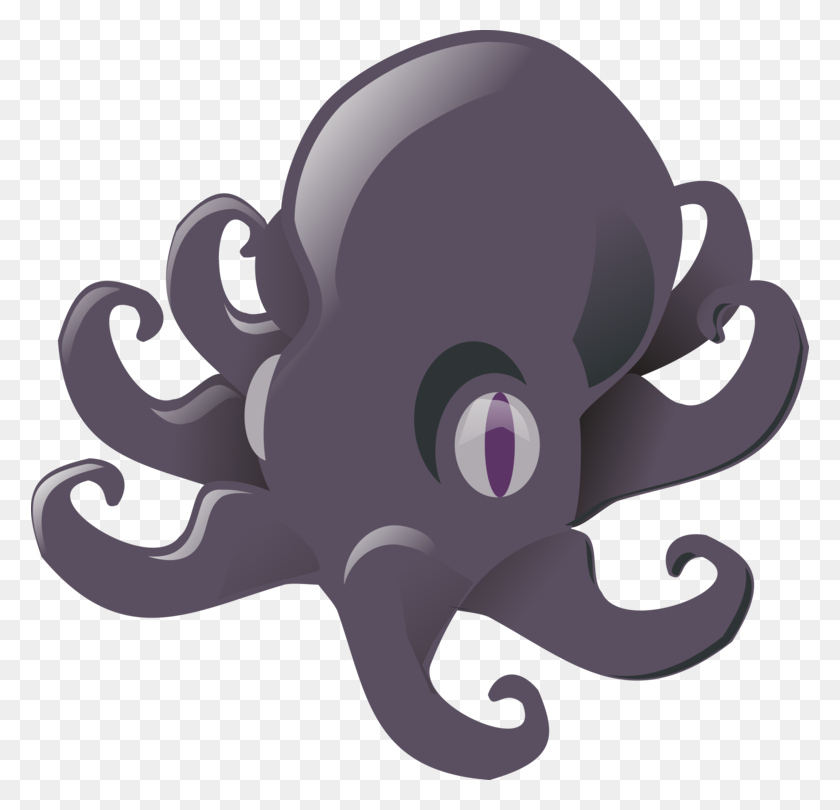 778x750 Octopus Borders And Frames Drawing Download Computer Icons Free - Octopus Clipart PNG