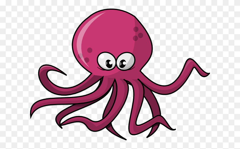 630x463 Octopus Clipart - Tentacle Clipart