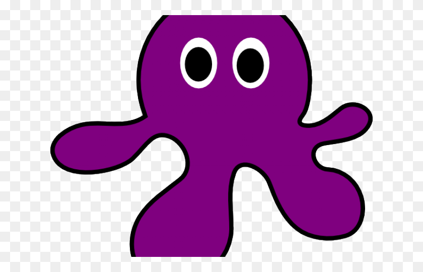 640x480 Octopus Clipart Large - Octopus Clipart PNG