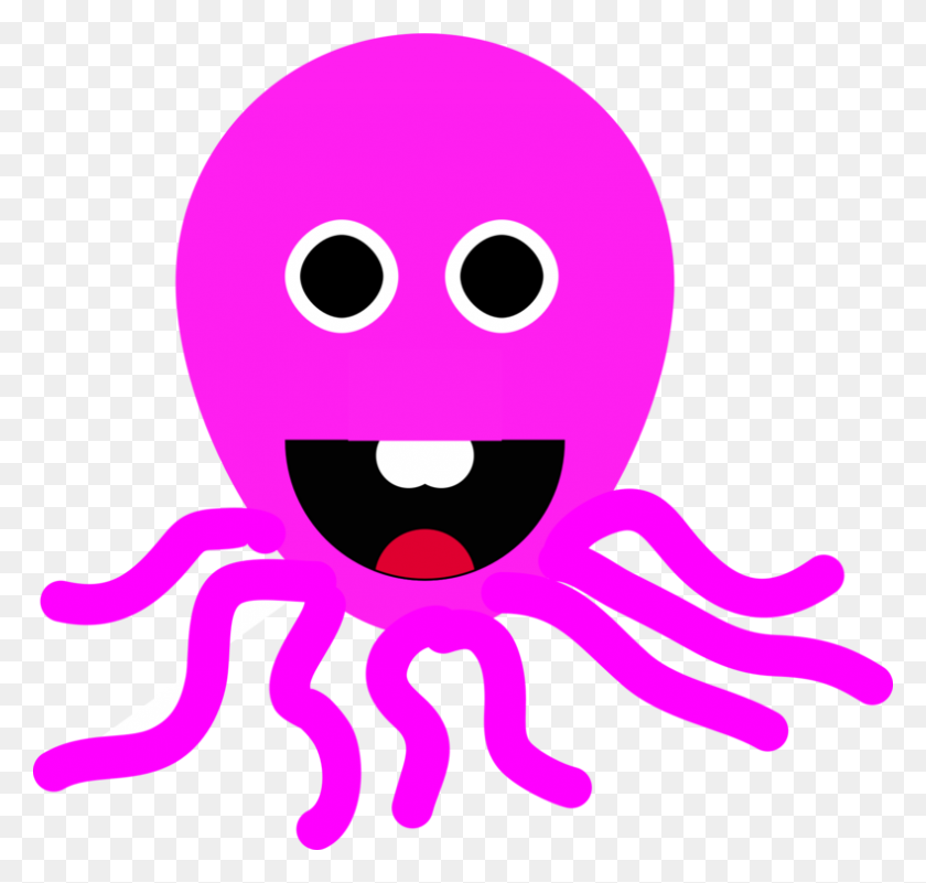 789x750 Octopus Download Computer Drawing - Free Octopus Clipart