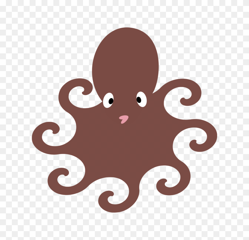 750x750 Octopus Marine Invertebrates Menu Designs Computer Icons Animal - Octopus Clipart PNG