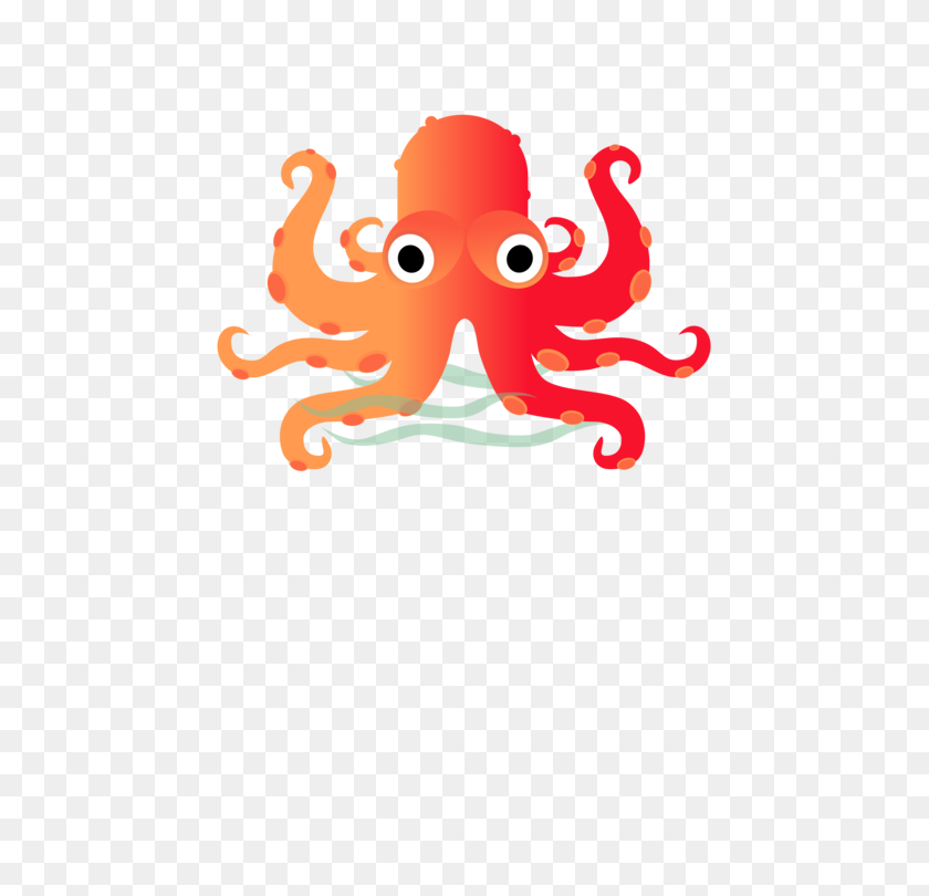 530x750 Octopus Marine Life Aquatic Animal Sea Invertebrate Free - Ocean Life Clipart