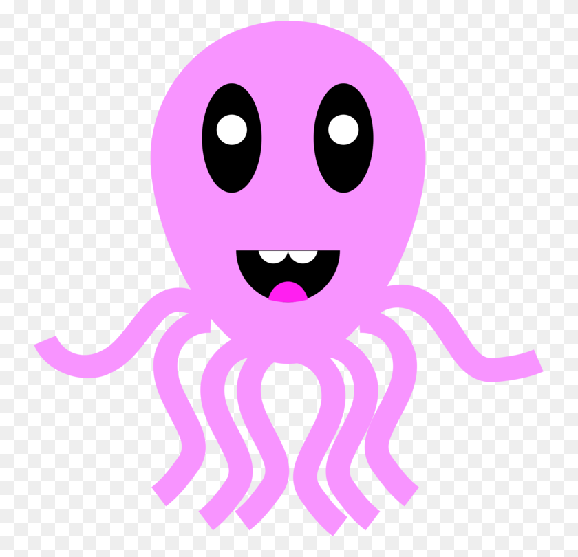 Octopus Squid Cephalopod Art Forms In Nature Smiley Free Squid Clipart Stunning Free Transparent Png Clipart Images Free Download
