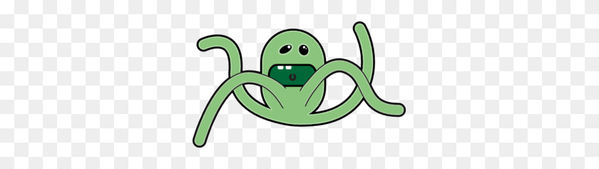 299x177 Octopussy Clipart - Tentáculo Clipart