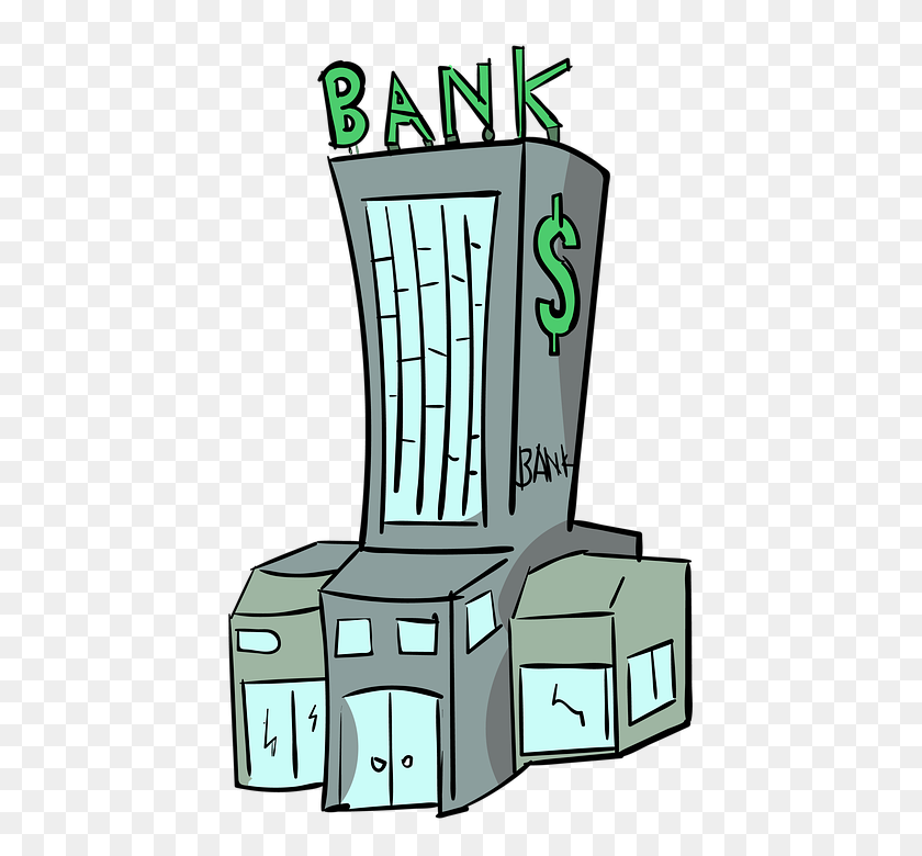 443x720 Of Millennials Have Never Been To The Bank Jewel - Bank Teller Clipart