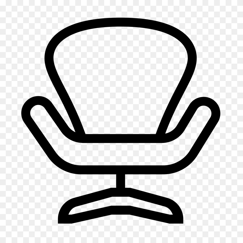 1600x1600 Office Chair Icon - Office Chair PNG