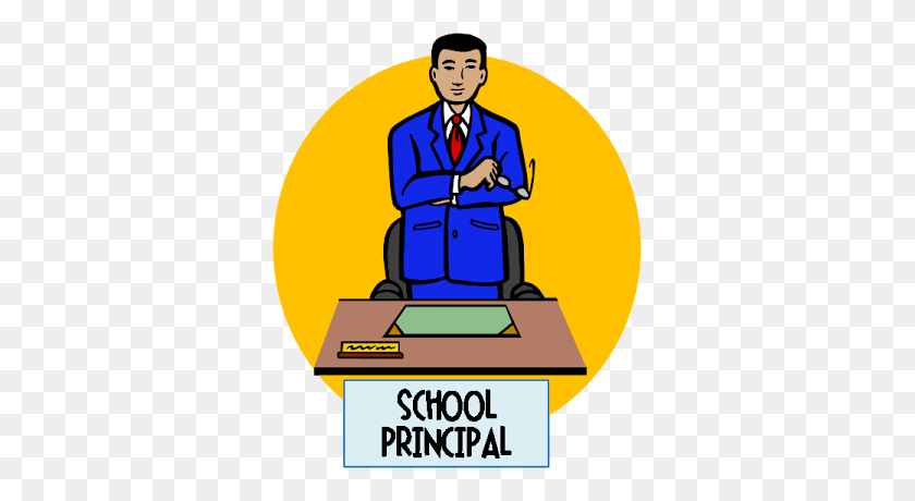 339x400 Office Clipart Female School Principal - Office Meeting Clipart