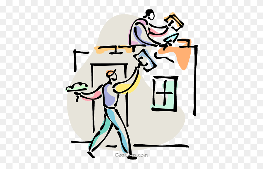 424x480 Office Clipart Renovations - Office Worker Clipart