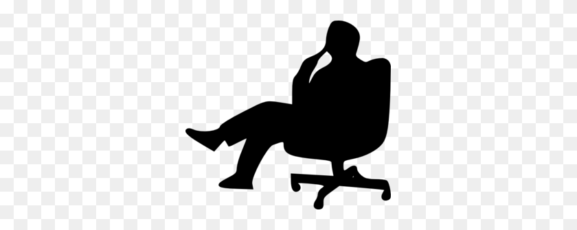 299x276 Office Clipart Thinking - The Thinker Clipart