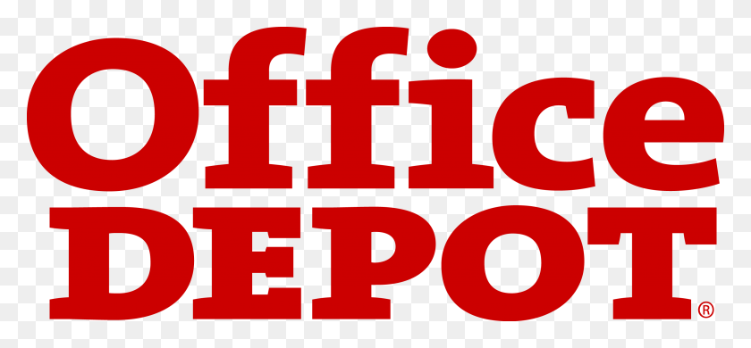 2828x1198 Office Depot Logo - Office Depot Logo PNG