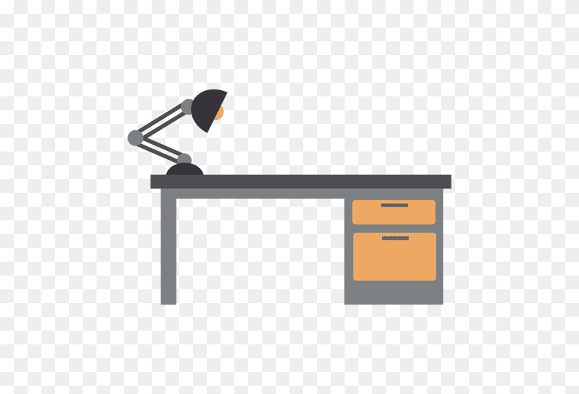 512x512 Office Desk Lamp Icon - Desk PNG