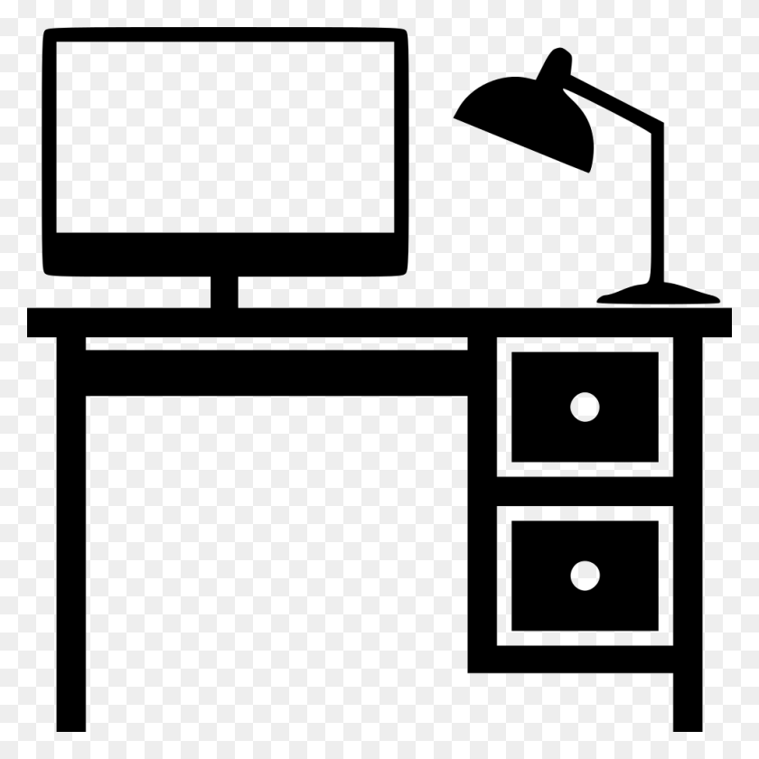 980x980 Office Desk Png Icon Free Download - Desk PNG