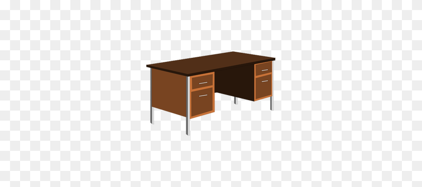 500x312 Office Desk Vector Clip Art - Office Desk Clipart