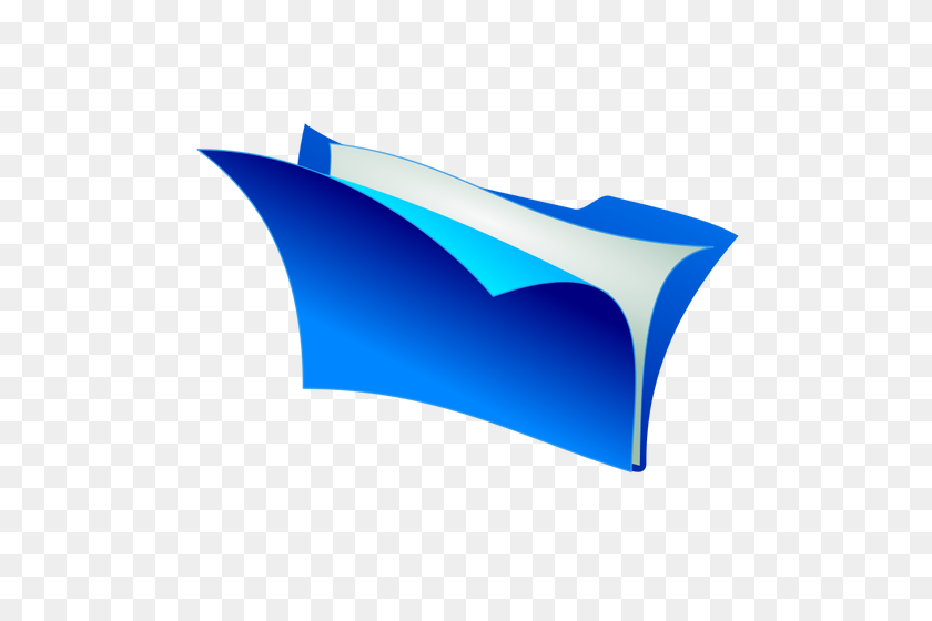 500x500 Office Folder Vector Clip Art - Top Secret Clipart
