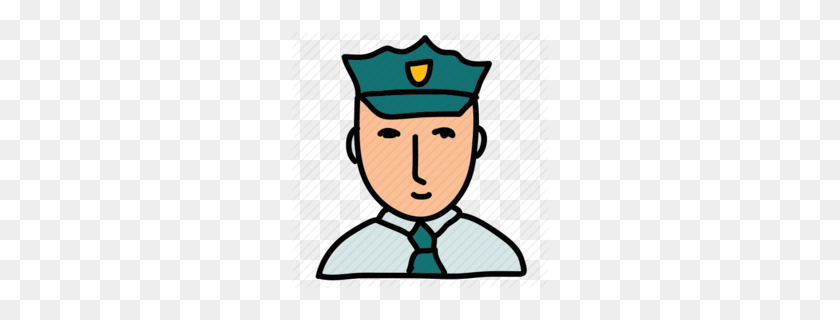 260x260 Officer Clipart - Boy In Pajamas Clipart