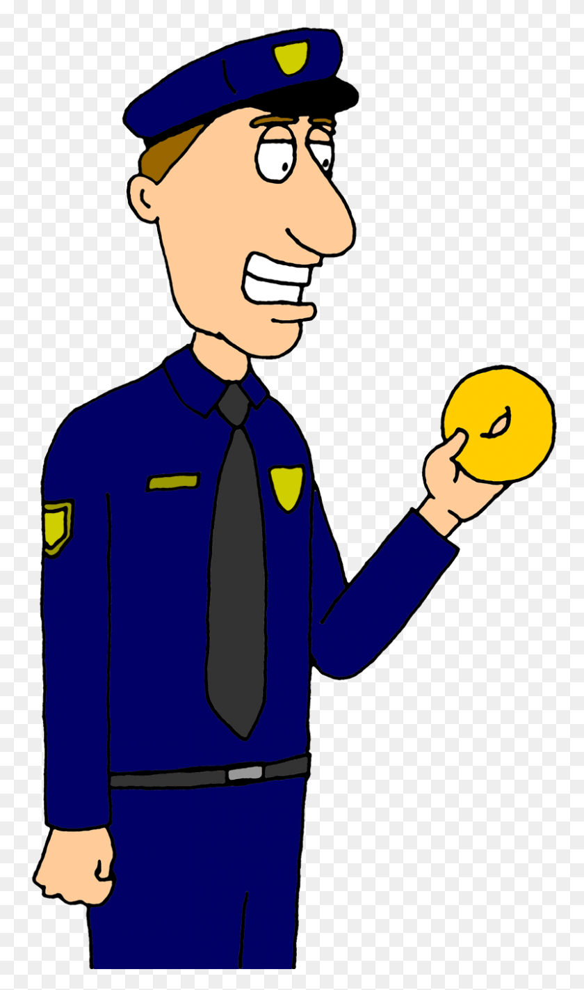 800x1397 Officer Cliparts - Police Man Clipart