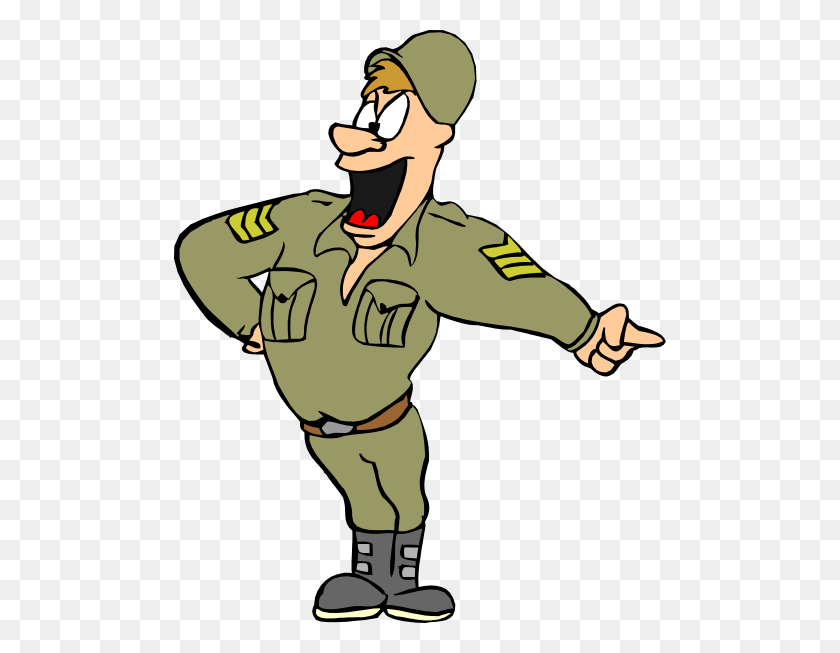 492x593 Officer, General Or Colonel In Uniform - Officer Clipart