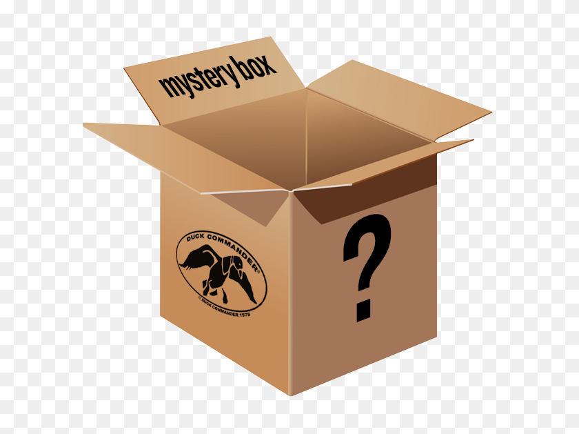 600x569 Official Duck Commander Large Mystery Box - Mystery Box PNG