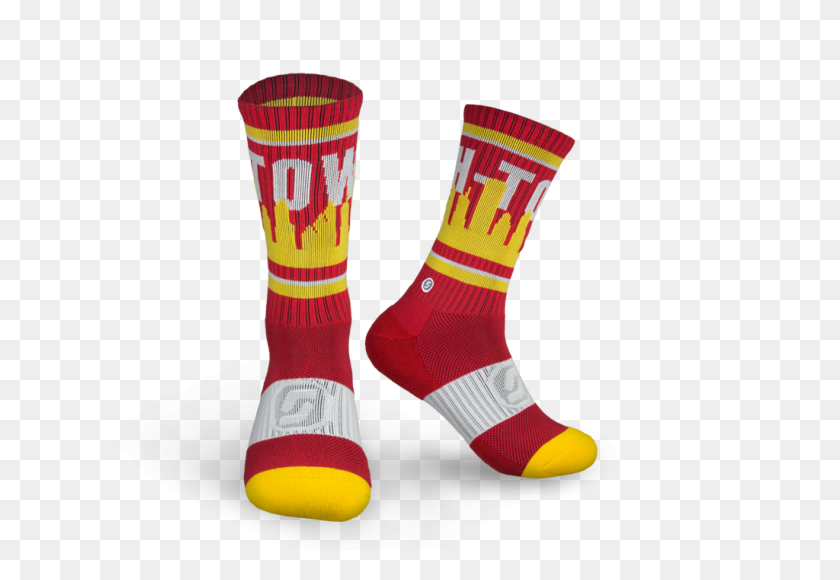 1024x683 Official Houston Skyline Socks For Rockets Fans - Houston Skyline PNG