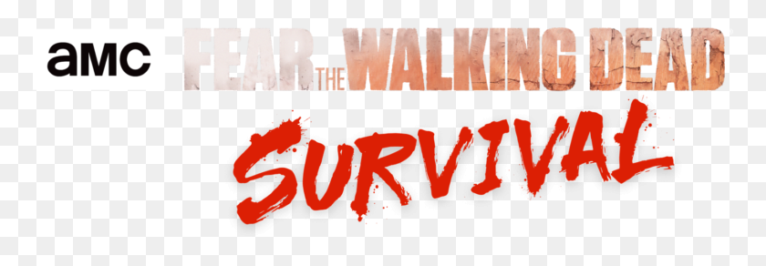768x232 Official Site Of Fear The Walking Dead Survival Thrill Attraction - Walking Dead Logo PNG