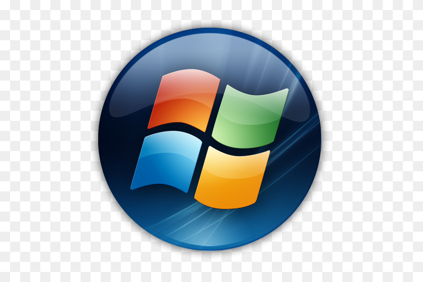 500x500 Официальный Логотип Windows Png, Квадратный Логотип Windows - Логотип Windows 7 Png