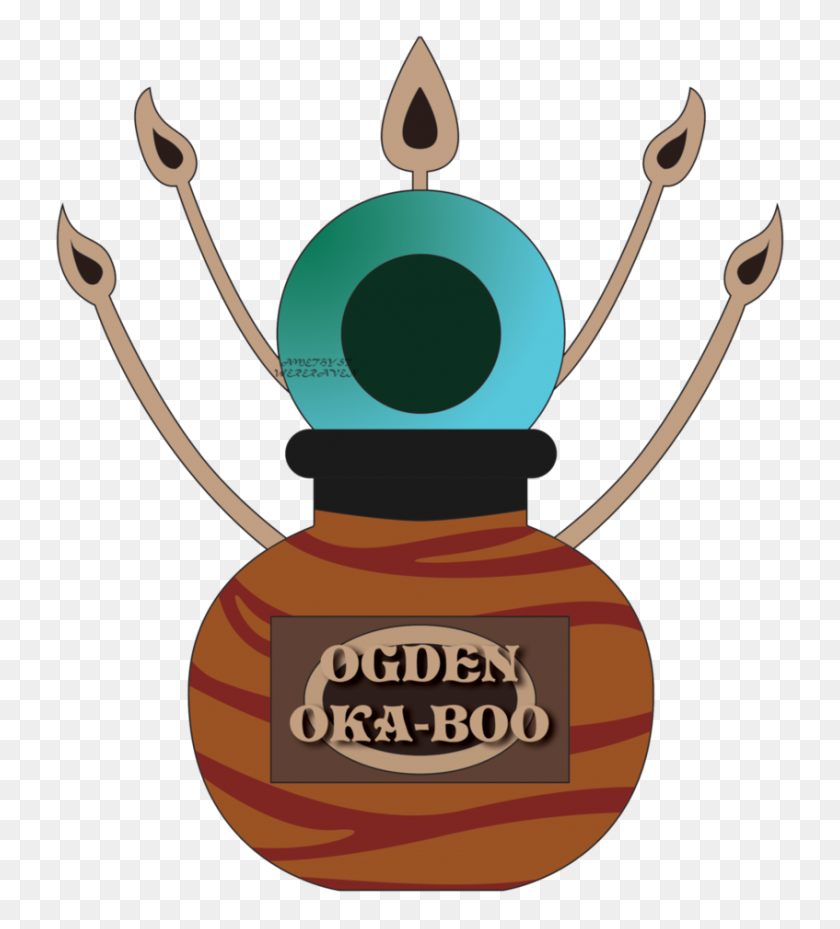 847x944 Ogden Oka Boo Perfume Bottle - Perfume Bottle Clip Art
