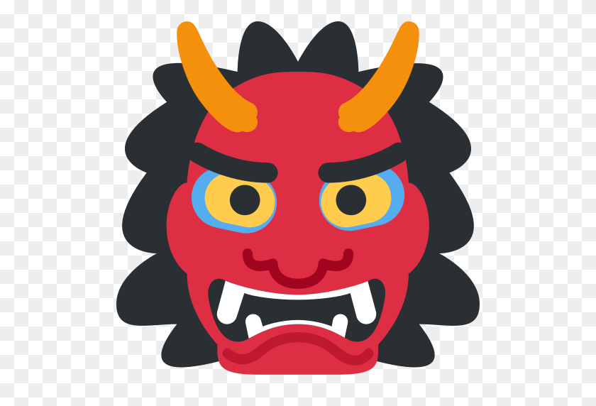 512x512 Ogre Emoji - Ogre PNG
