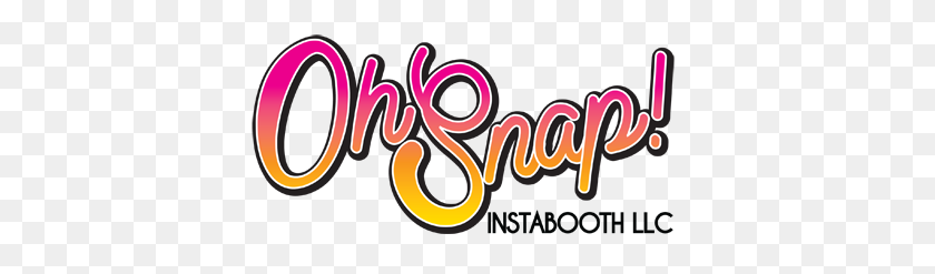 390x187 Oh Snap! Instabooth - Ohana Clipart