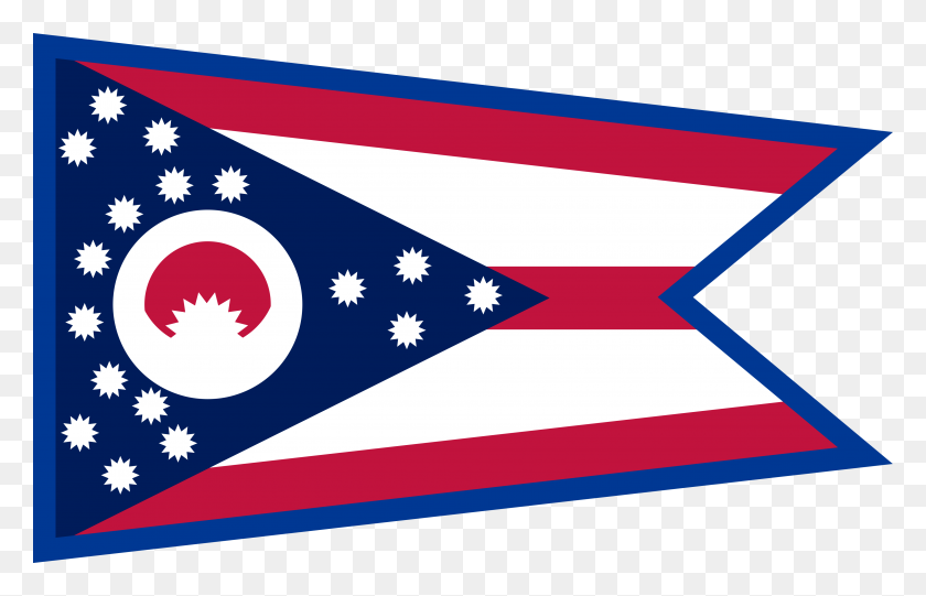 4000x2468 Ohio Nepal Bandera De La Unión Vexillology - Bandera De Nepal Png