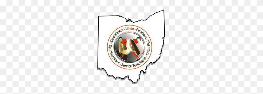 217x242 Asociación Estatal De Ohio Unión De Fontaneros Y Tuberías - Estado De Ohio Png