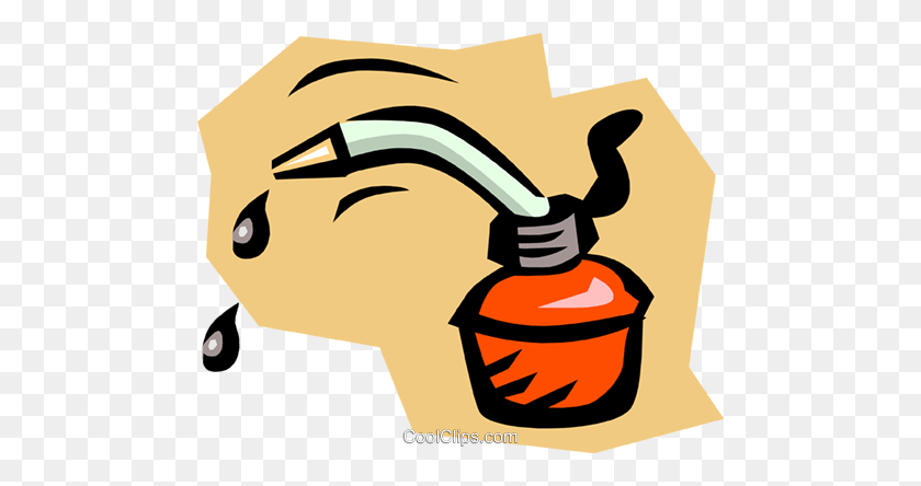 480x384 Oil Can Royalty Free Vector Clip Art Illustration - Oil Can Clip Art