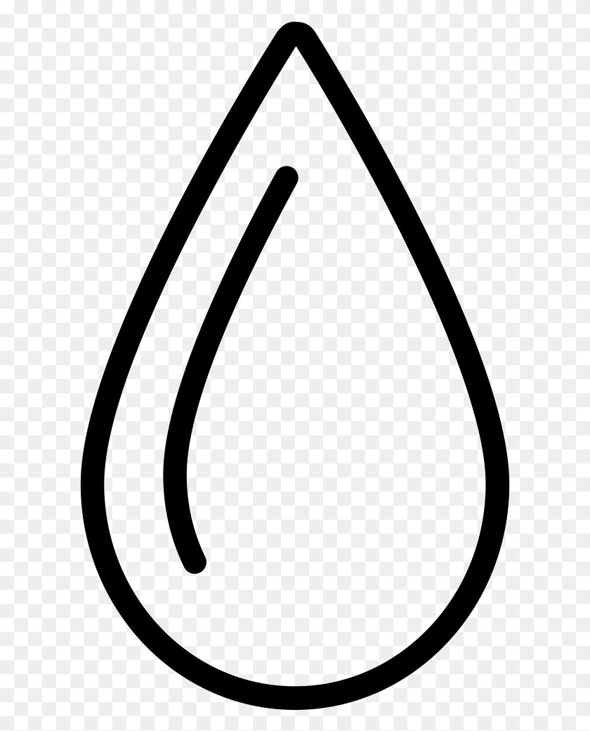 612x981 Oil Drop Outline Png Icon Free Download - Oil Drop PNG