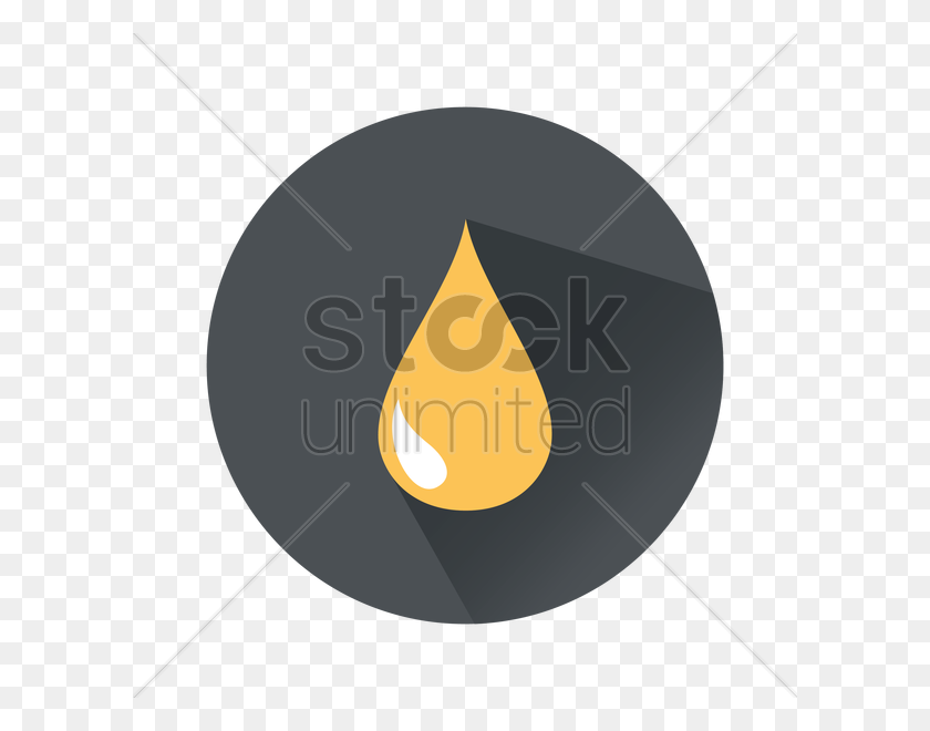 600x600 Oil Droplet Vector Image - Oil Drop PNG