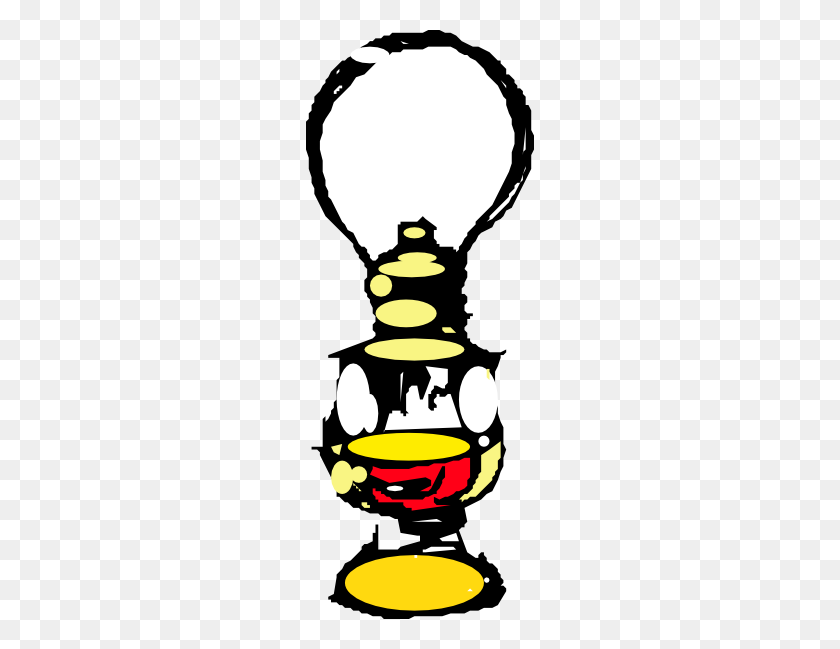 228x589 Lámpara De Aceite Clipart De Dibujos Animados - Clipart De Aceite
