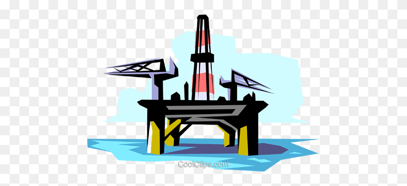 480x325 Нефтяная Вышка Роялти Бесплатно Векторные Иллюстрации - Нефтяная Вышка Клипарт