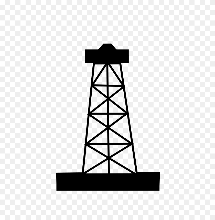 566x800 Oil Tower Clip Art - Tower Clipart