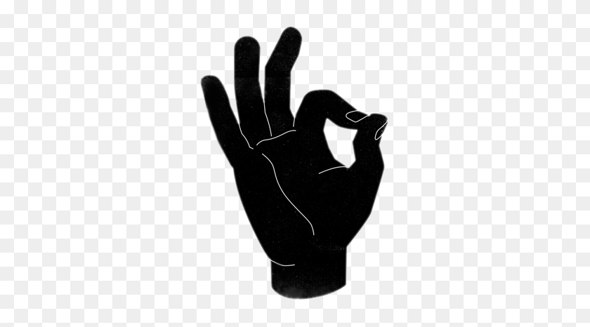 291x406 Ok Diving Signal - Ok Hand Sign PNG