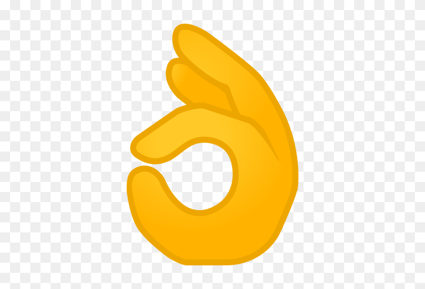 512x512 Ok Hand Emoji - Рука Emoji Png